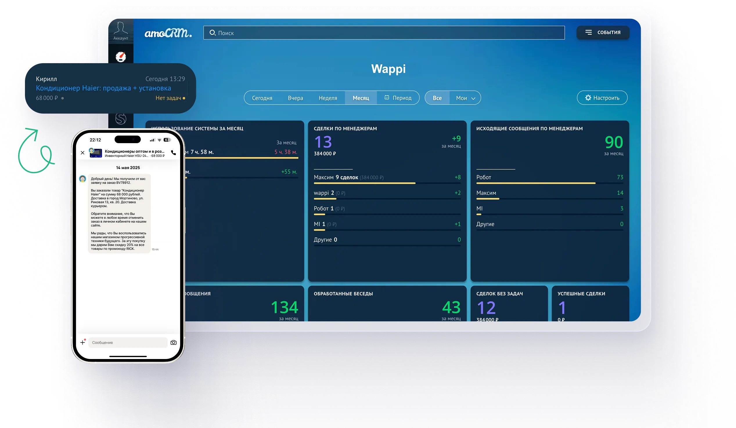 Интеграция Авито для amoCRM